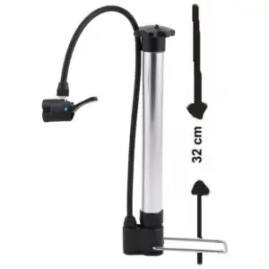 CAMARO MİNİ POMPA BİSİKLET BOT TOP ŞİŞİRME POMPASI ALU. PMP-300