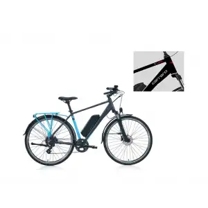 CARRARO E-LINE eLIFE 2.1 ERKEK ŞEHİR BİSİKLETİ 470H HD 28 JANT 7 VİTES MAT SİYAH KIRMIZI GÜMÜŞ