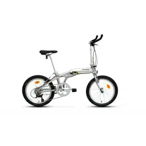 CARRARO FLEXI ARGENTO KATLANIR BİSİKLET 320H V 20 JANT 9 VİTES  GÜMÜŞ KROM KIRMIZI