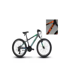CARRARO FORCE 400 ERKEK DAĞ BİSİKLETİ 325H V 24 JANT 21 VİTES ANTRASİT TURUNCU BEYAZ