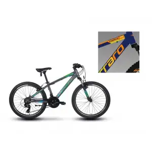 CARRARO FORCE 400 ERKEK DAĞ BİSİKLETİ 325H V 24 JANT 21 VİTES MAT PETROL KIRMIZI TURUNCU