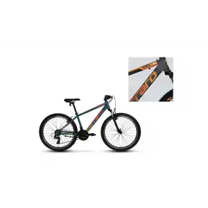 CARRARO FORCE 600 ERKEK DAĞ BİSİKLETİ 432H V 26 JANT 21 VİTES ANTRASİT TURUNCU BEYAZ