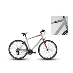 CARRARO SPORTIVE 321 ERKEK ŞEHİR BİSİKLETİ 520H V 28 JANT 21 VİTES GRİ YEŞİL KAHVE