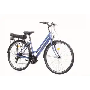 CORELLİ E-CLARA ELEKTRİKLİ KADIN ŞEHİR BİSİKLETİ 46CM V 28 JANT 7 VİTES MAT SİYAH