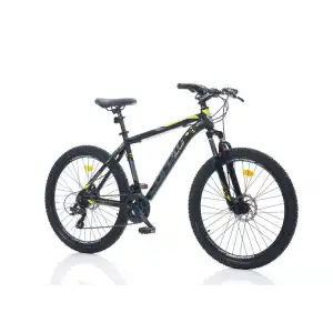 CORELLİ FELİX 2.0 ERKEK DAĞ BİSİKLETİ 330H MD 26 JANT 24 VİTES SİYAH SARI GRİ