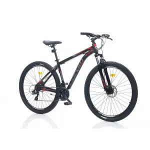 CORELLİ FELİX 2.2 ERKEK DAĞ BİSİKLETİ 355H MD 24 JANT 24 VİTES SİYAH KIRMIZI GRİ
