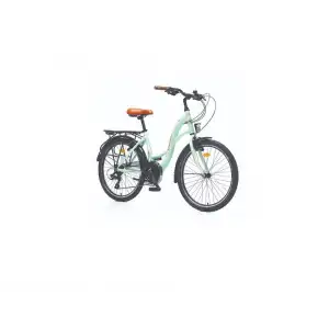 CORELLİ GLOWIE KADIN ŞEHİR BİSİKLETİ 510H V 28 JANT 21 VİTES MİNT YEŞİL KAHVE