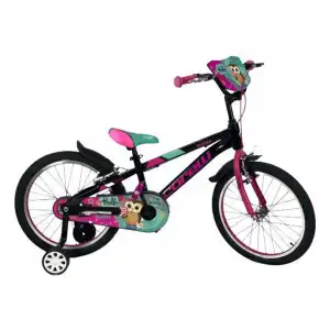 CORELLİ SWERA KIZ ÇOCUK BİSİKLETİ V 20 JANT SİYAH PEMBE-YEŞİL