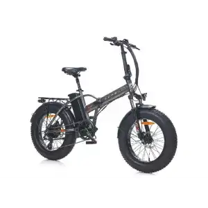 CORELLİ VONIQ FAT BIKE ELEKTRİKLİ KATLANIR BİSİKLET  42CM MD 20 JANT 8 VİTES GRİ