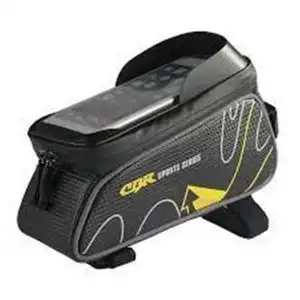 XBYC 842 BİSİKLET KADRO ÜSTÜ ÇANTA SİYAH SARI