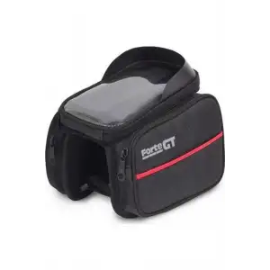 XBYC 822 BİSİKLET KADRO ÜSTÜ ÇANTA SİYAH KIRMIZI