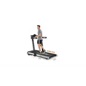 HATTRICK AUTO CARDIO5000 3HP OTOMATİK EĞİM KOŞU BANDI SİYAH