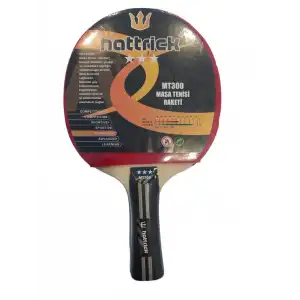 HATTRICK MT300 MASA TENİSİ RAKETİ 3 YILDIZ VAKUMLU