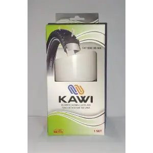 KAWI PATLAK ÖNLEYİCİ BİSİKLET LASTİK ZIRHI FATBIKE 20 JANT UYUMLU BEYAZ