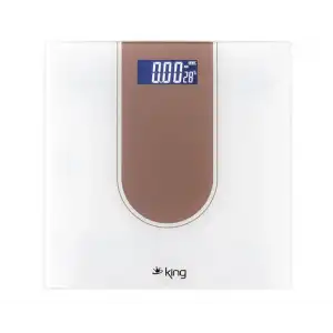 KİNG HERA DİJİTAL CAM BANYO BASKÜLÜ HBB-820 BEYAZ