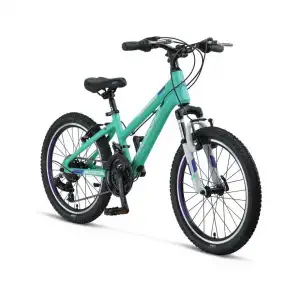 MOSSO WILDFIRE L-20-V KIZ ÇOCUK BİSİKLETİ 280H 20 JANT 18 VİTES EMERALD MOR