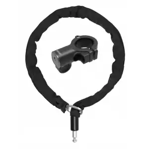 ONGUARD 8291 E-SCOOTER KİLİT ZİNCİR BEZ KILIFLI 120X4MM ANAHTARLI SİYAH 101735