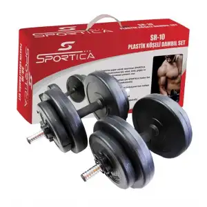 SPORTICA SR10 PLASTİK DAMBIL SET 10.5KG