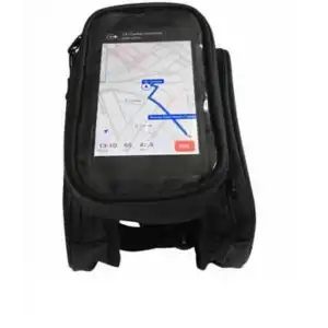 XBYC 835 BİSİKLET KADRO ÜSTÜ ÇANTA SİYAH SARI