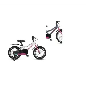 ÜMİT 1674 MOTION KIZ ÇOCUK BİSİKLETİ V 16 JANT ANTRASİT PEMBE