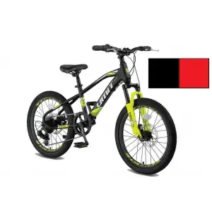 ÜMİT 2013 ARCUS 2D ERKEK ÇOCUK BİSİKLETİ 279H V 20 JANT 7 VİTES SİYAH KIRMIZI