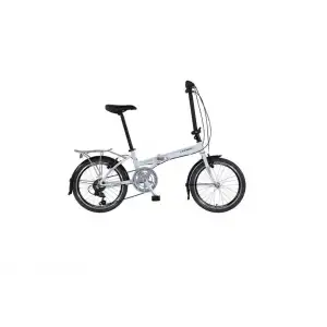 ÜMİT 2036 FOLDING KATLANIR BİSİKLET V 20 JANT 6 VİTES WHITE SİLVER RED