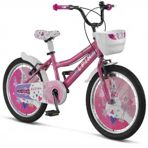 ÜMİT 2047 ALPINA-L-BMX-V 330H KIZ ÇOCUK BİSİKLETİ 20 JANT PEMBE