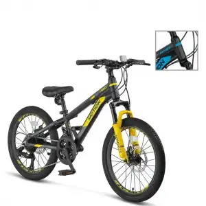 ÜMİT 2078 M-2D MOTION ERKEK ÇOCUK BİSİKLETİ 254H V 20 JANT 21 VİTES SİYAH MAVİ