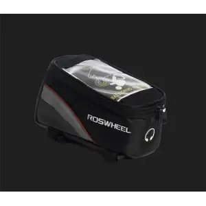 XBYC 896 BİSİKLET KADRO ÜSTÜ ÇANTA SİYAH KIRMIZI