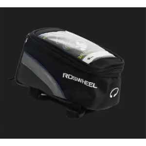 XBYC 896 BİSİKLET KADRO ÜSTÜ ÇANTA SİYAH MAVİ