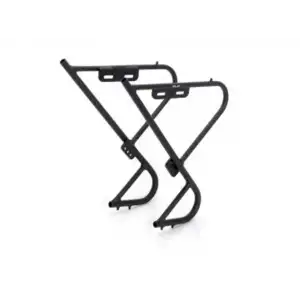XLC LR-F02 LOWRIDER CARRIER BİSİKLET ÖN BAGAJ 26-28 JANT UYUMLU ALÜMİNYUM MAT SİYAH 2500601200