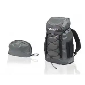 XLC SIRT ÇANTASI SU GEÇİRMEZ KATLANABİLİR BA-W23 22L ANTRASİT GRİ