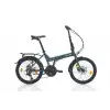 BIANCHI ADHOC KATLANIR BİSİKLET 380H MD 20 JANT 21 VİTES TOURNEY GREEN CELESTE GLOSSY