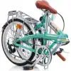 BIANCHI FOLDING NEW VINTAGE KATLANIR BİSİKLET 290H 20 JANT 7 VİTES CELESTE KREM CK16 GLOSSY