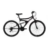 BİSAN MTS 4300 AMS.ERKEK DAĞ BİSİKLETİ 40CM V 24 JANT 21 VİTES MAT SİYAH KIRMIZI