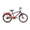 BİSAN ROCKET ERKEK ÇOCUK BİSİKLETİ 30CM V 20 JANT MAT SİYAH KIRMIZI