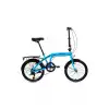 BİSAN TWIN-S KATLANIR BİSİKLET 32CM V 20 JANT 6 VİTES AÇIK MAVİ SİYAH