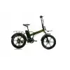 CORELLİ BROSTER TECHLA FAT BIKE ELEKTRİKLİ KATLANIR BİSİKLET 42CM HD 20 JANT 7 VİTES METALİK YEŞİL