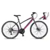 MOSSO LEGARDA-2321-LDM-H KADIN ŞEHİR BİSİKLETİ 460H 28 JANT 21 VİTES MÜRDÜM PEMBE