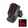 TAIL LIGHT ARKA IŞIK 2 LAZER 5 LED SİYAH