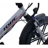 TORC TRC-10 GAZ KOLLU ELEKTRİKLİ KATLANIR BİSİKLET 420H MD 20 JANT 7 VİTES SİLVER