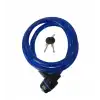ZOLİ BİSİKLET KİLİT HALAT 15X1500 84118 ANAHTARLI MAVİ KLT-107-1