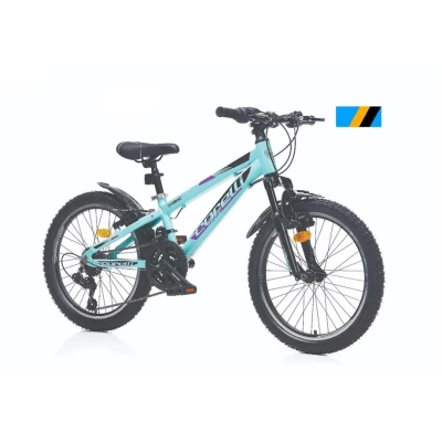 CORELLİ DYNAMIC ERKEK ÇOCUK BİSİKLETİ 254H V 20 JANT 18 VİTES MAVİ SİYAH TURUNCU