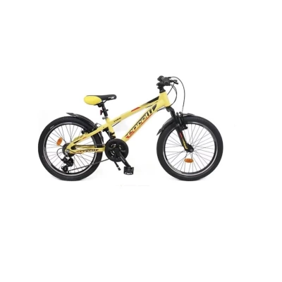 CORELLİ DYNAMIC ERKEK ÇOCUK BİSİKLETİ 254H V 20 JANT 18 VİTES SARI SİYAH KIRMIZI