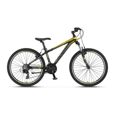 MOSSO WILDFIRE M-24-V ERKEK DAĞ BİSİKLETİ 330H V 24 JANT 21 VİTES SİYAH SARI