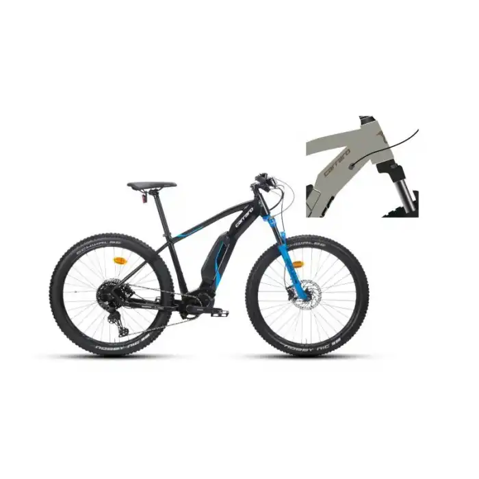 CARRARO KIFUKA E7 ERKEK DAĞ BİSİKLETİ 440H HD 27.5 JANT 11 VİTES NİKEL GRİ KAHVERENGİ SİYAH