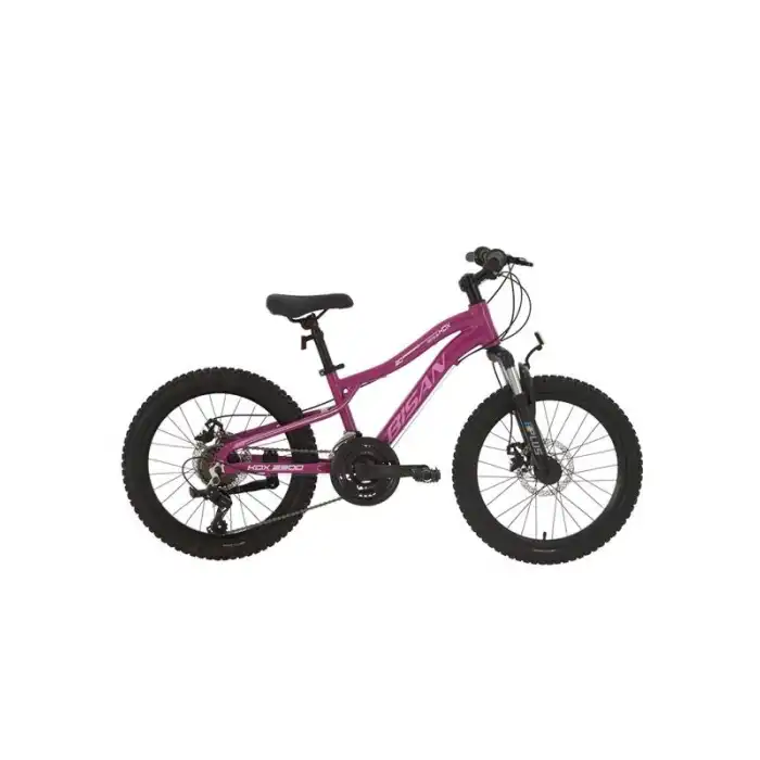 BİSAN KDX 2500-D KIZ ÇOCUK BİSİKLETİ 28CM MD 20 JANT 21 VİTES METALİK MOR PEMBE BEYAZ