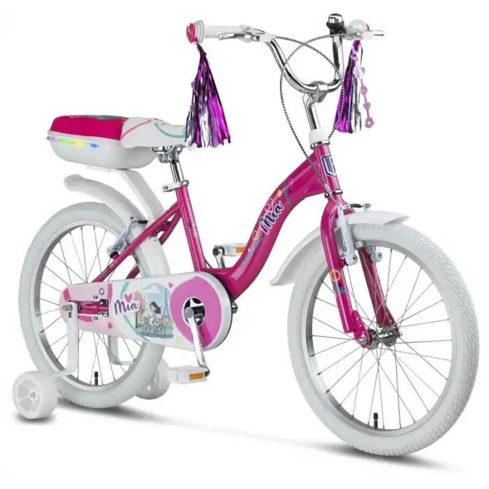 ÜMİT 2020 MIA-CANTA-V KIZ ÇOCUK BİSİKLETİ 20 JANT PEMBE
