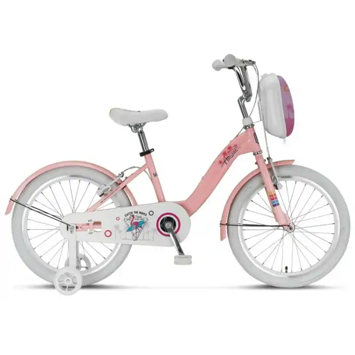 ÜMİT 1625 HAWAI-CANTA-V KIZ ÇOCUK BİSİKLETİ 16 JANT PEMBE