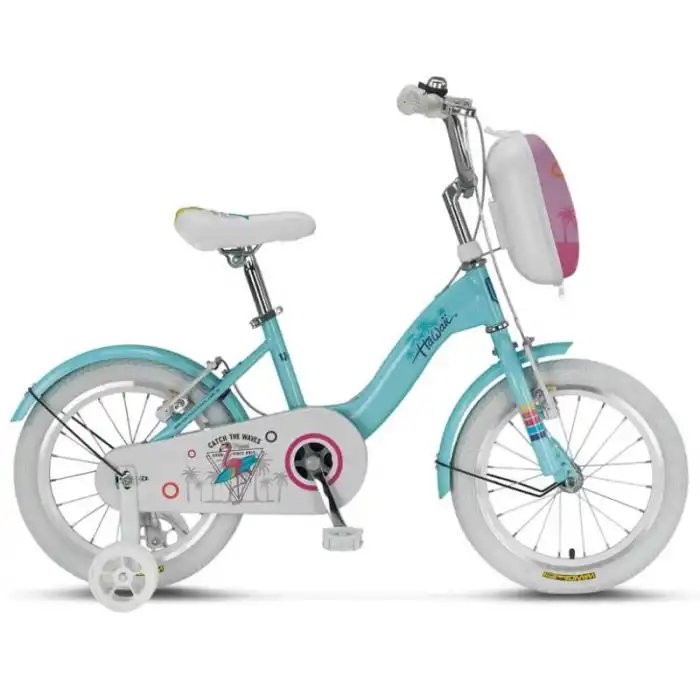 ÜMİT 1625 HAWAI-CANTA-V KIZ ÇOCUK BİSİKLETİ 16 JANT SKY BLUE